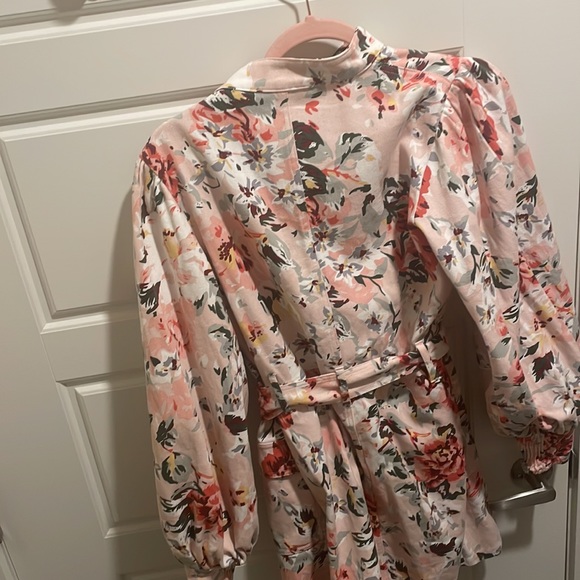 Mare Mare x Anthropologie Floral Mini Shirtdress, Size Small - Picture 4 of 4